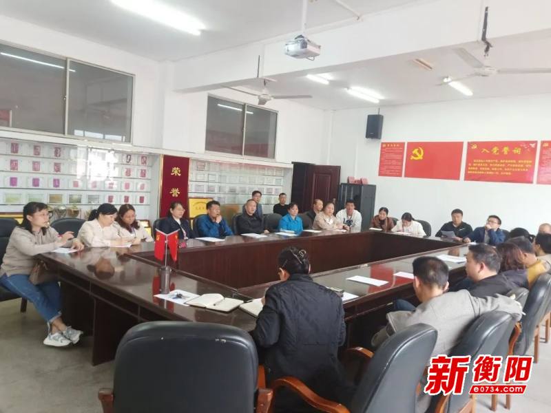 衡山县实验中学开展"消防应急疏散演练"活动