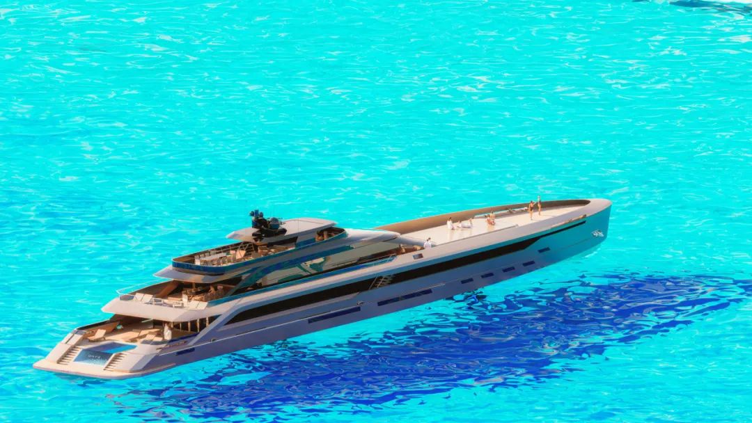 85米氢动力超级游艇概念设计