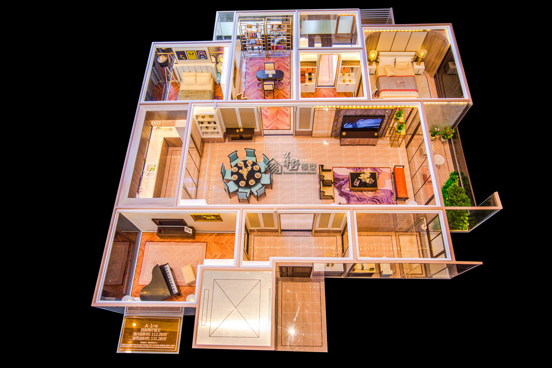 营口沙盘模型制作公司华野模型单体沙盘案例分享