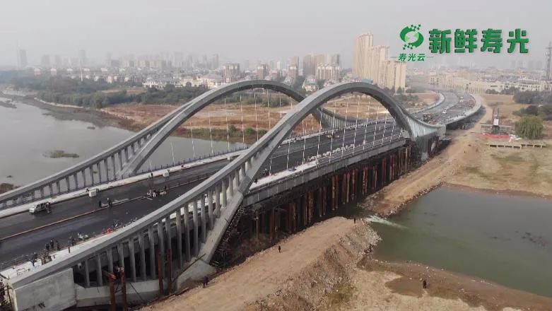 寿光:金光街跨弥河大桥,马上要通车了!