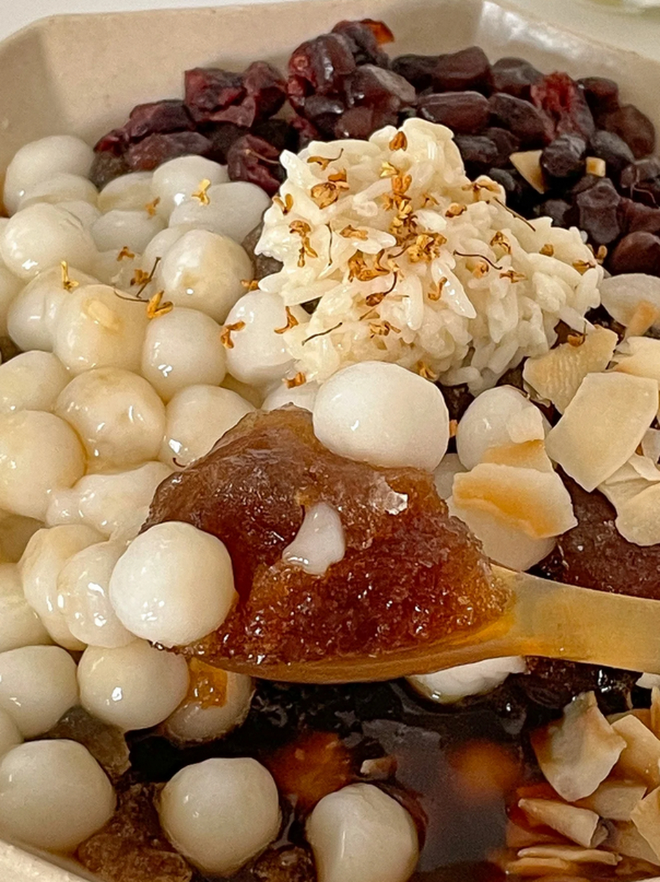 宅家自制全网超火的红糖冰汤圆,简单又美味!