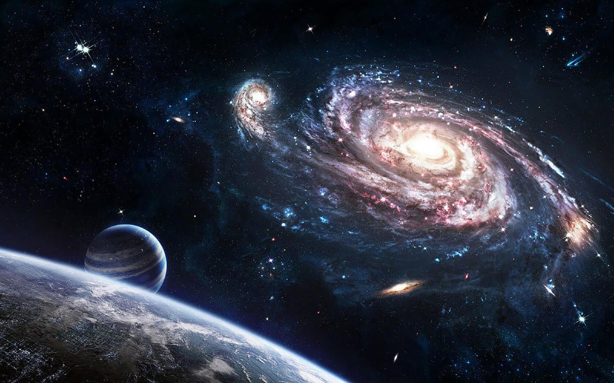地球重约60万亿亿吨,为何一直在太空中悬浮,却不会掉下去?