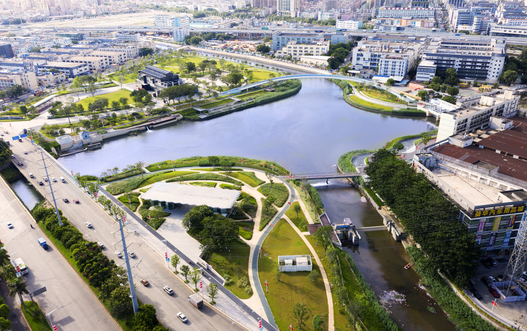 深圳蚝乡湖公园丨正和生态塑造弹性再生的河口水岸