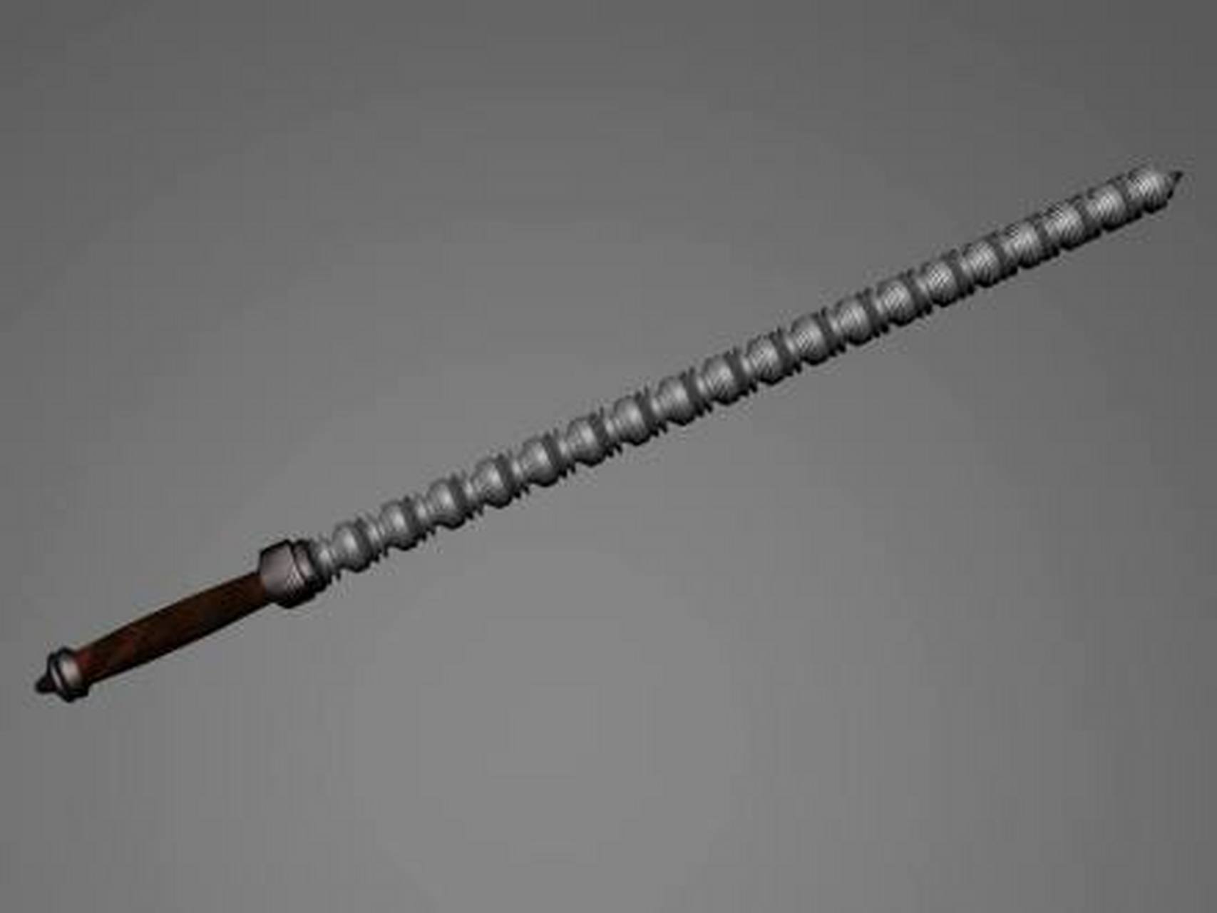 至双鞭之法,疑后人因见于锏