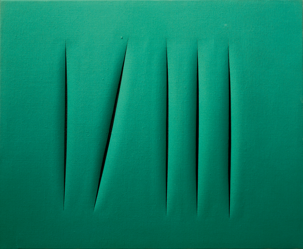 神秘的割破口|当代艺术家卢西奥·丰塔纳作品