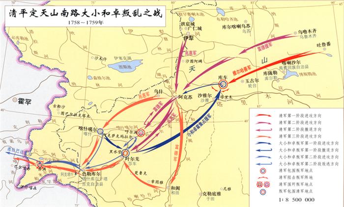 为了巩固新疆,乾隆扶植大小和卓上位,为何反遭叛乱?