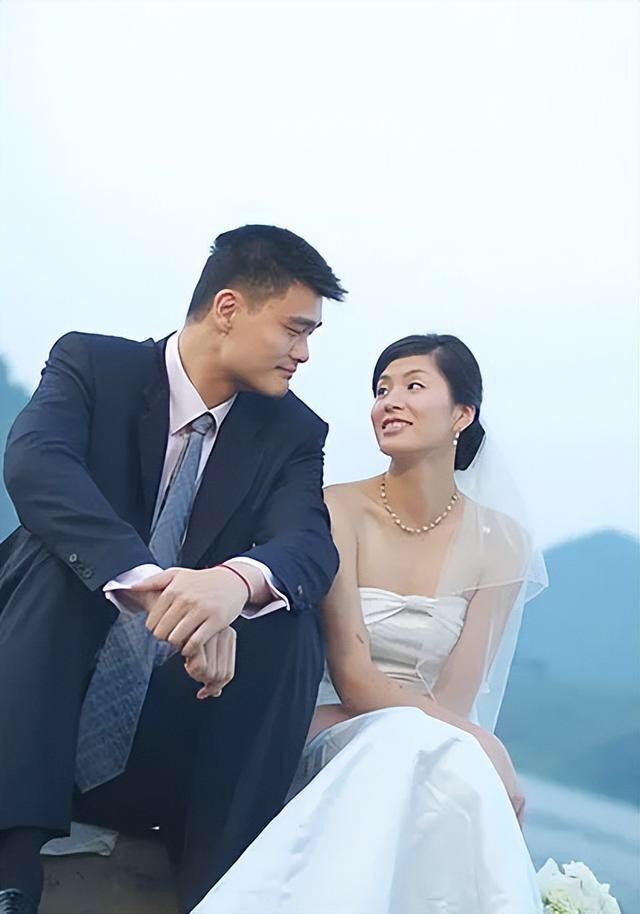 姚明叶莉结婚图片