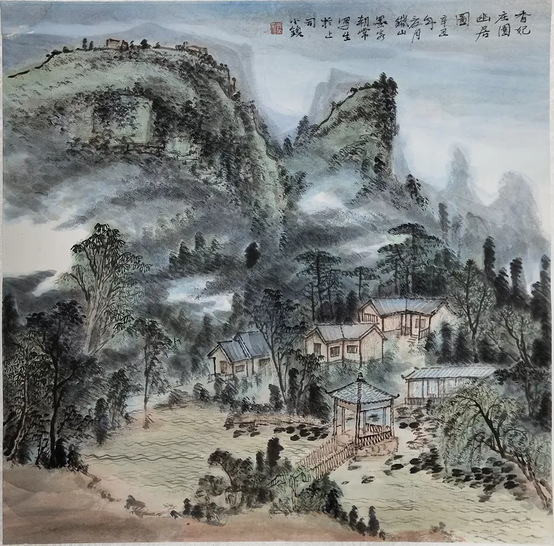 名家风采—陆朝常 贵州山水作品鉴赏