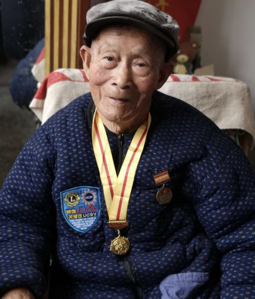 2022年陕西抗战老兵符振中逝世,曾被强迫押赴日本做劳工