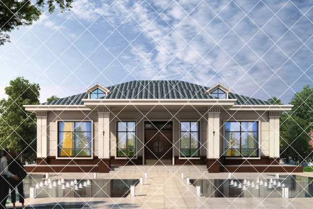 30款一层新款自建房,造价才10万左右经济大部分家庭都能建别墅