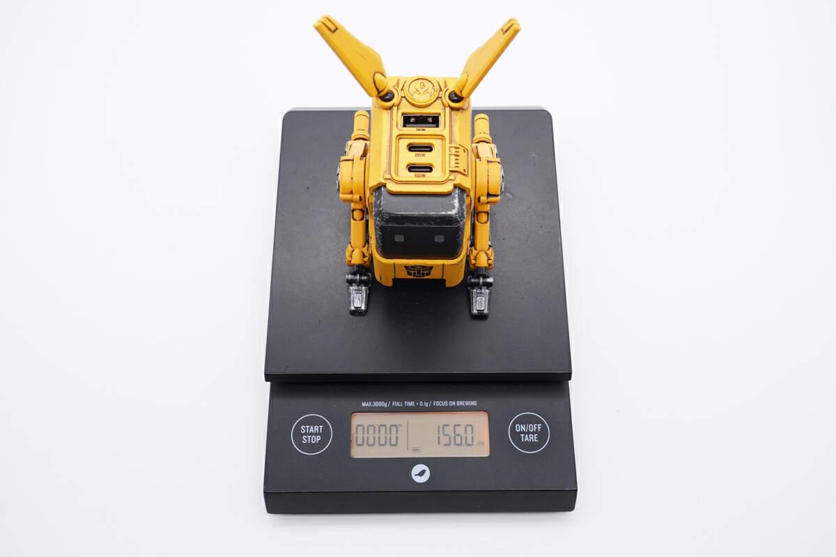 潮玩设计,变形金刚出击,重力星球 狗氮a65 大黄蜂充电器评测