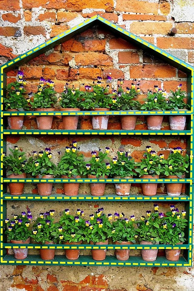 农村庭院花墙的砌法图片