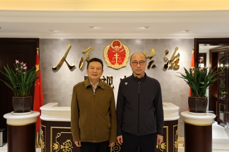 周秉和莅临人民法治影视中心指导工作 传承红色文化事业红色精神