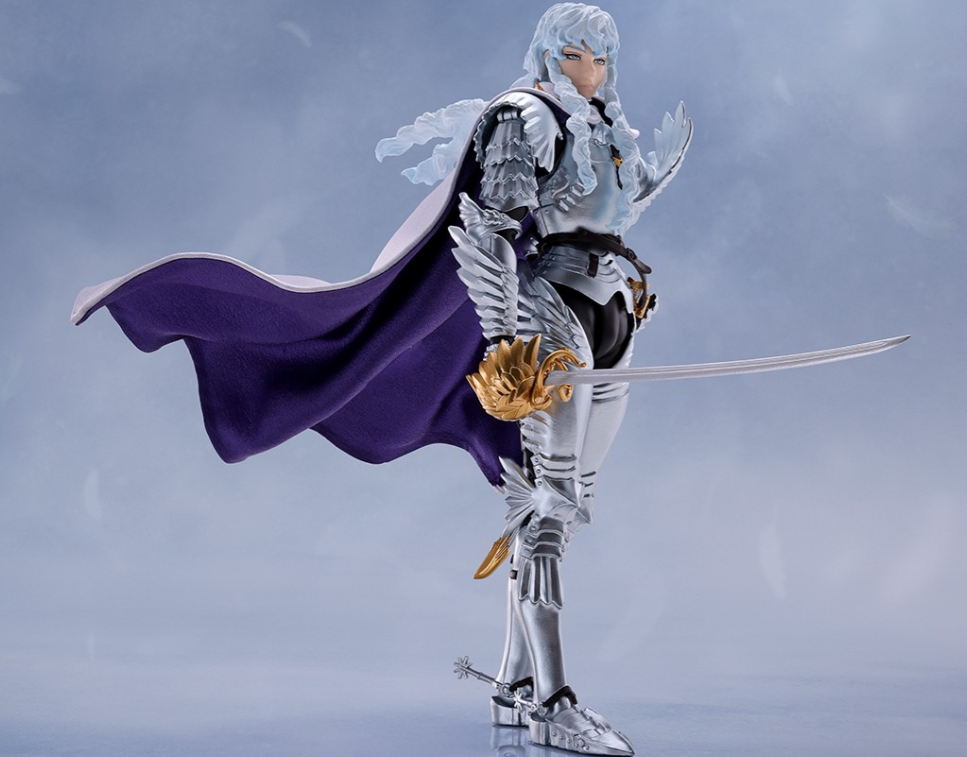 剑风传奇:格里菲斯光之鹰shf可动手办公开 附带专属坐骑白马