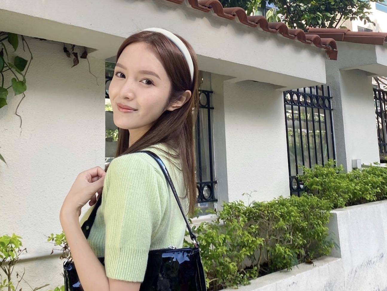 tvb仙气女神邝洁楹成副业女王,投资6位数开店,为矮个子设计衣服