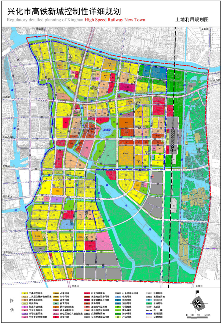 泰州市城市规划图图片