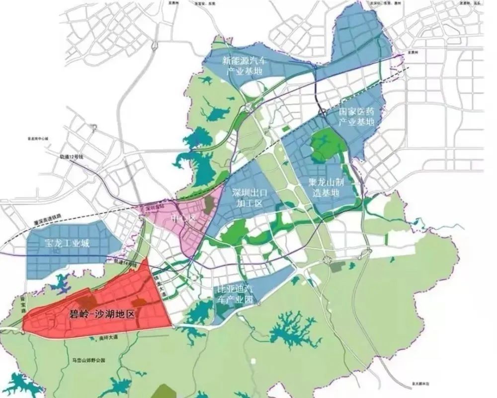 「坪山发展区」燕子湖望牛岗旧改 沙湖城市更新拆迁旧改