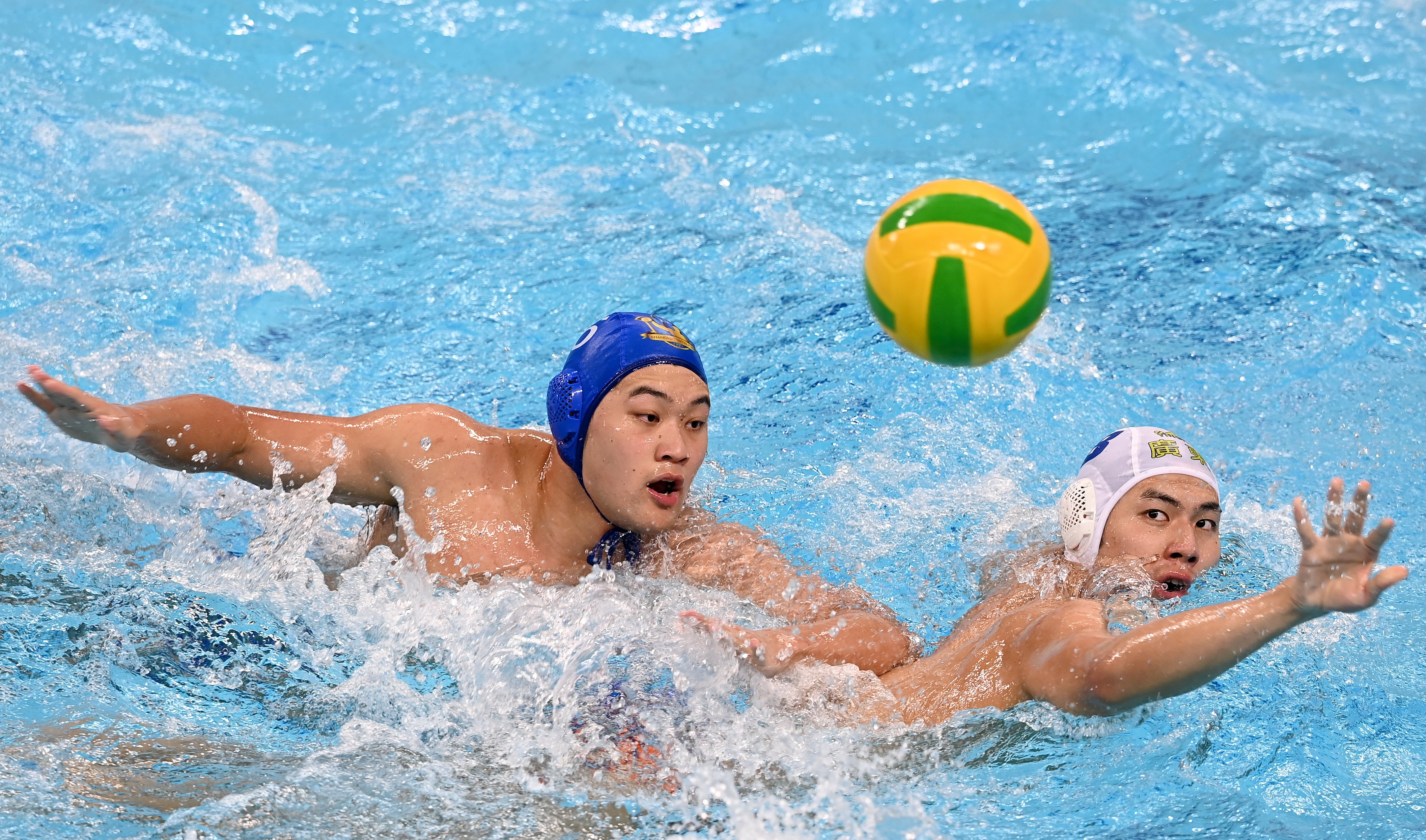 水球——广东队获得男子水球金牌