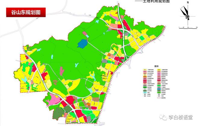 长沙谷山森林公园规划图片