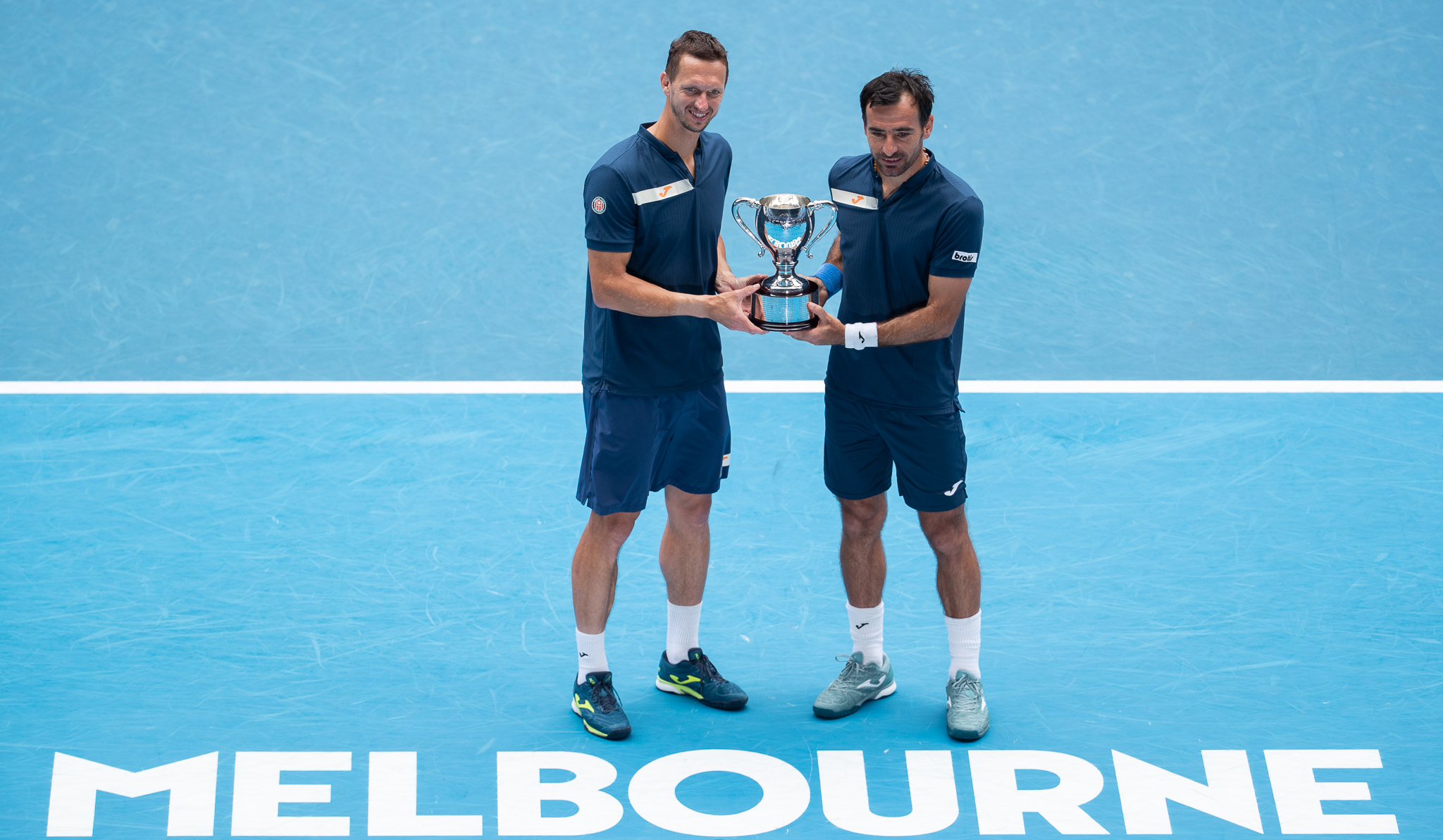 网球——澳网男双:波拉谢克/多迪格夺冠