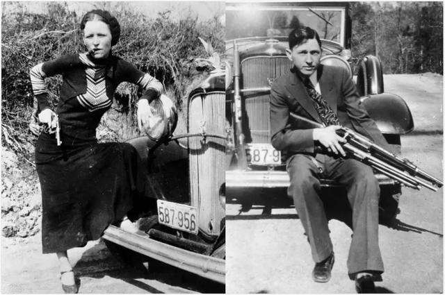 美国雌雄大盗:美女为爱追寻小混混,结果从傻白甜变身女悍匪