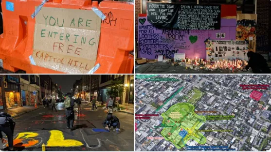 示威者成立自治区，特朗普大怒！当地市长回怼：躲回你的地堡！