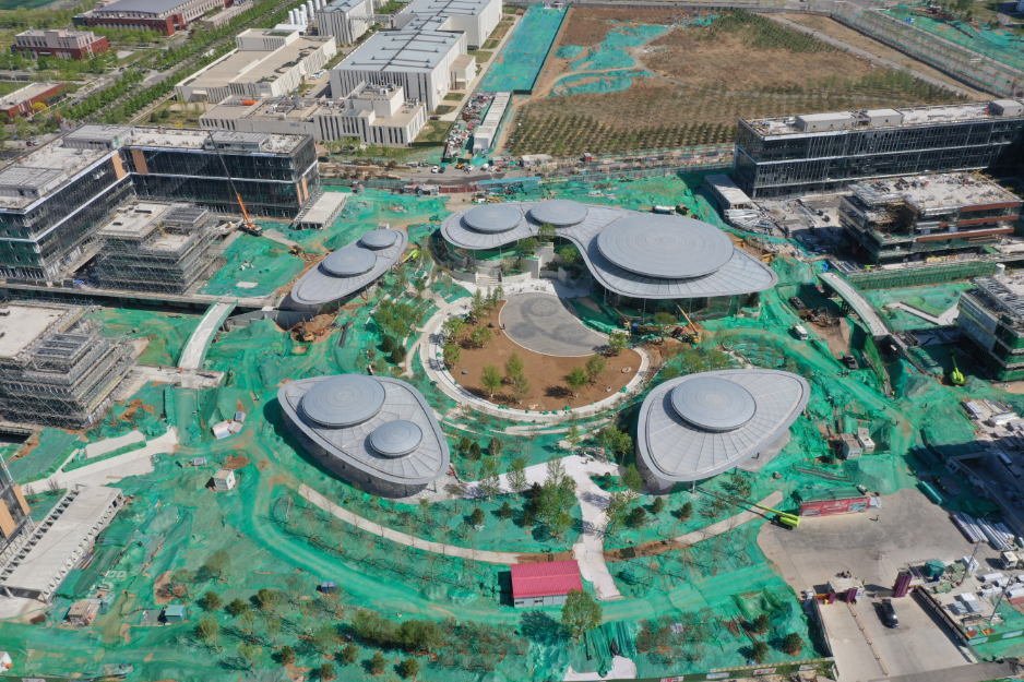 怀柔科学城城市客厅a地块中心活力环月底亮相!