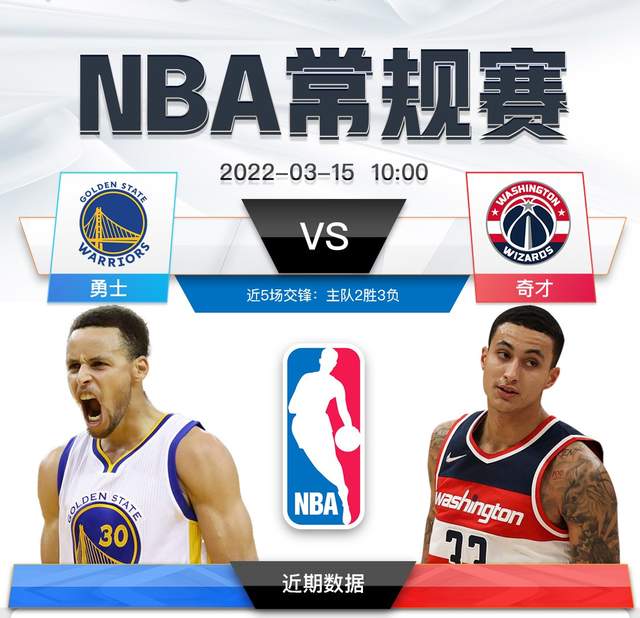 3/14日赛事分析:nba常规赛「勇士vs奇才」