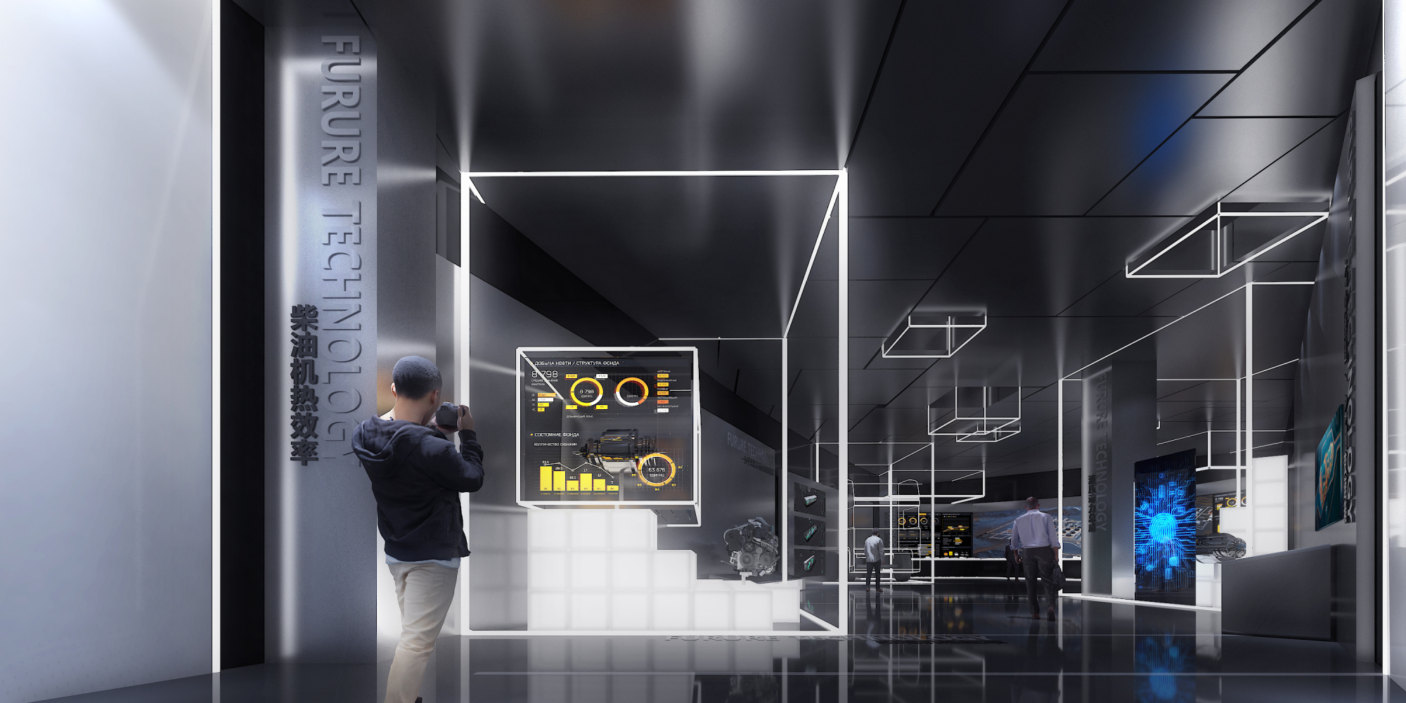 天津企业展厅设计中如何做好文化墙设计-天成展览展示