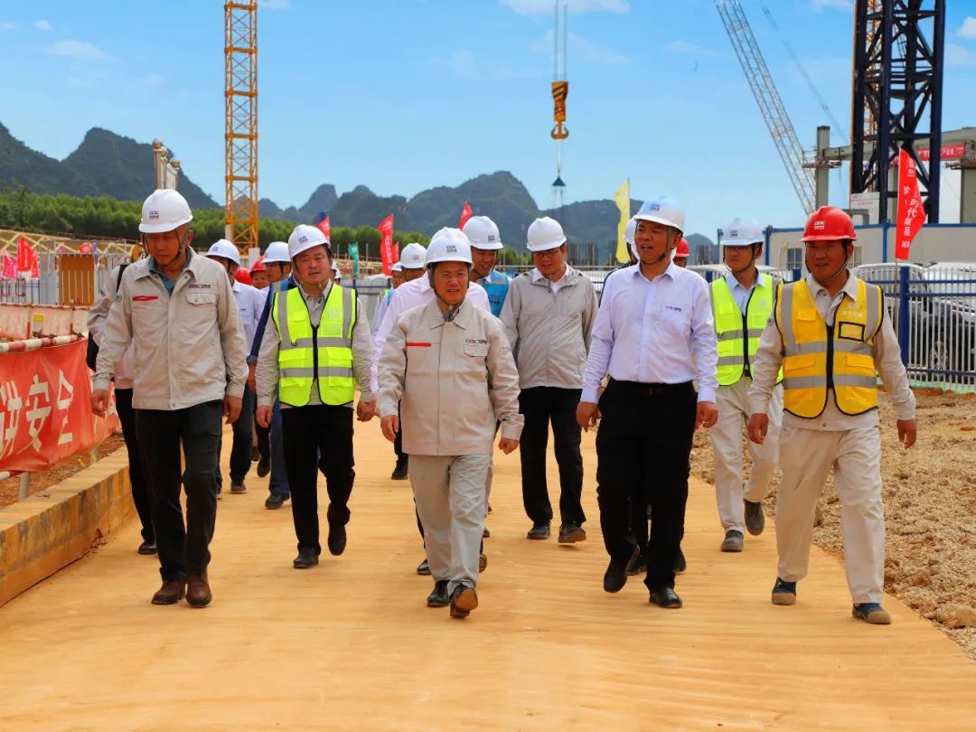 罗必雄到广西崇左宁明1200兆瓦抽水蓄能电站调研