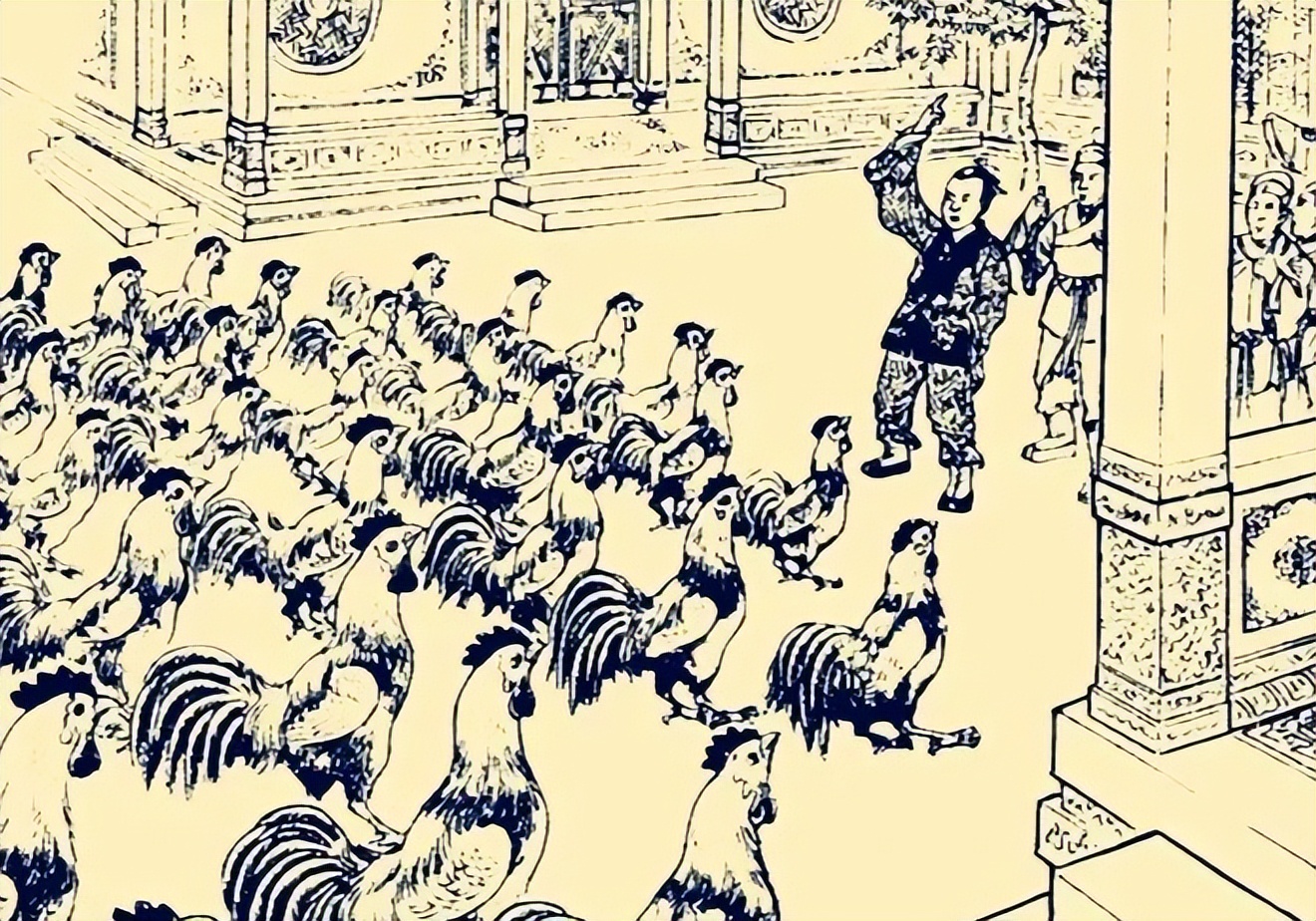 民间故事:两人街上争执,都说鸡是自己的,县令杀鸡辨曲直