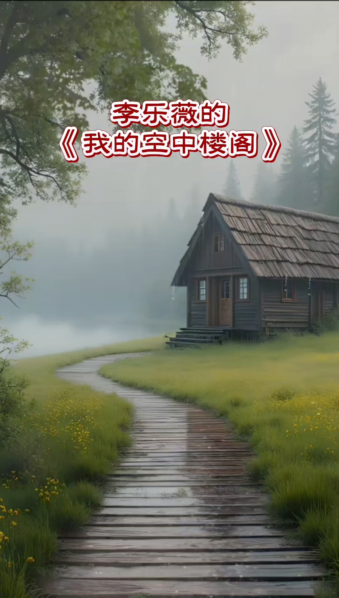 李乐薇《我的空中楼阁》一次心灵的洗礼