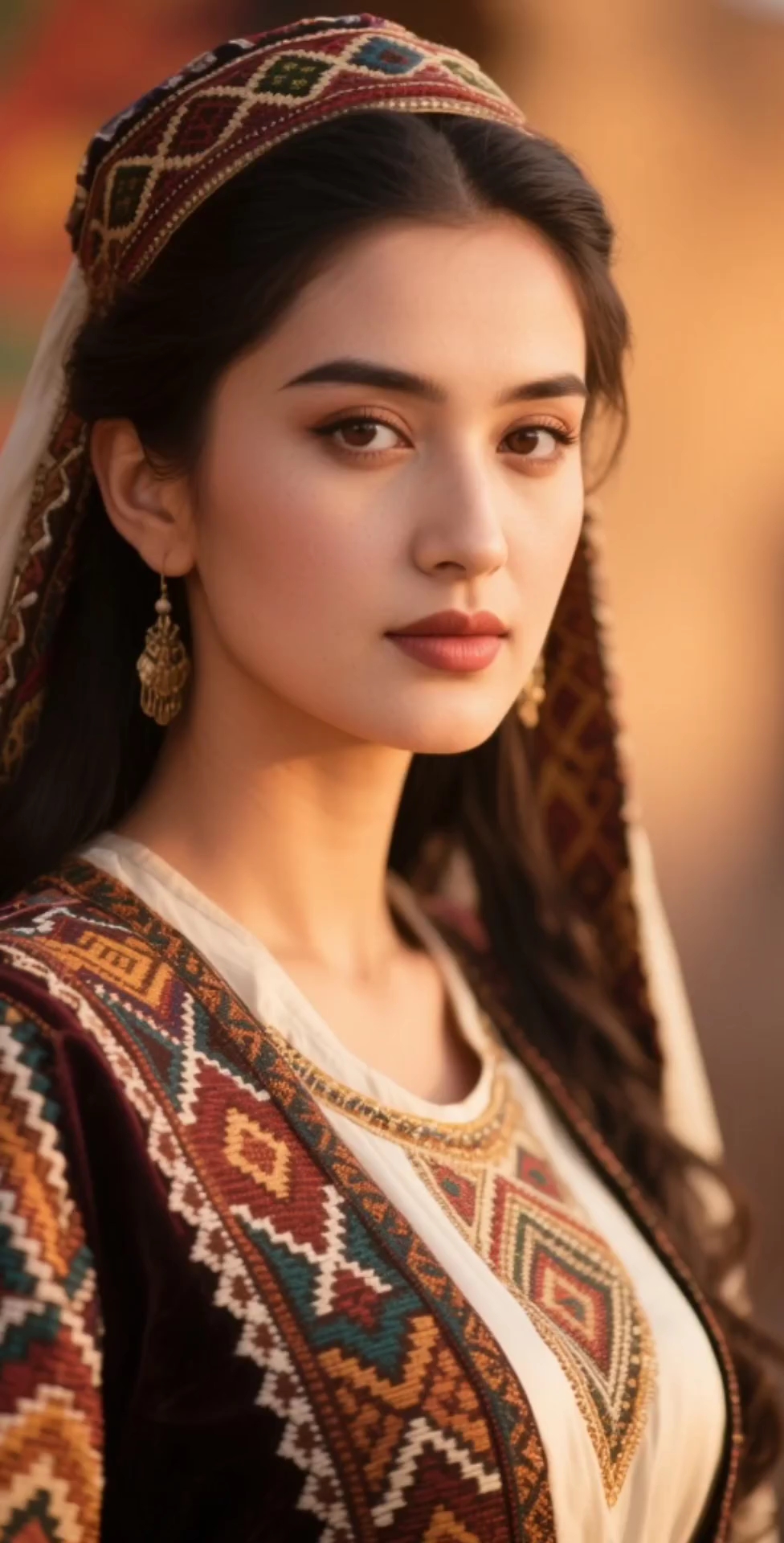 新疆美女,尽显异域风情