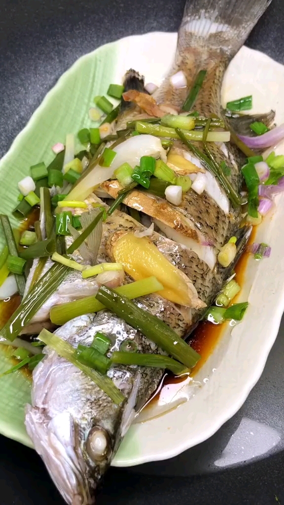 日常菜谱09:清蒸鱼