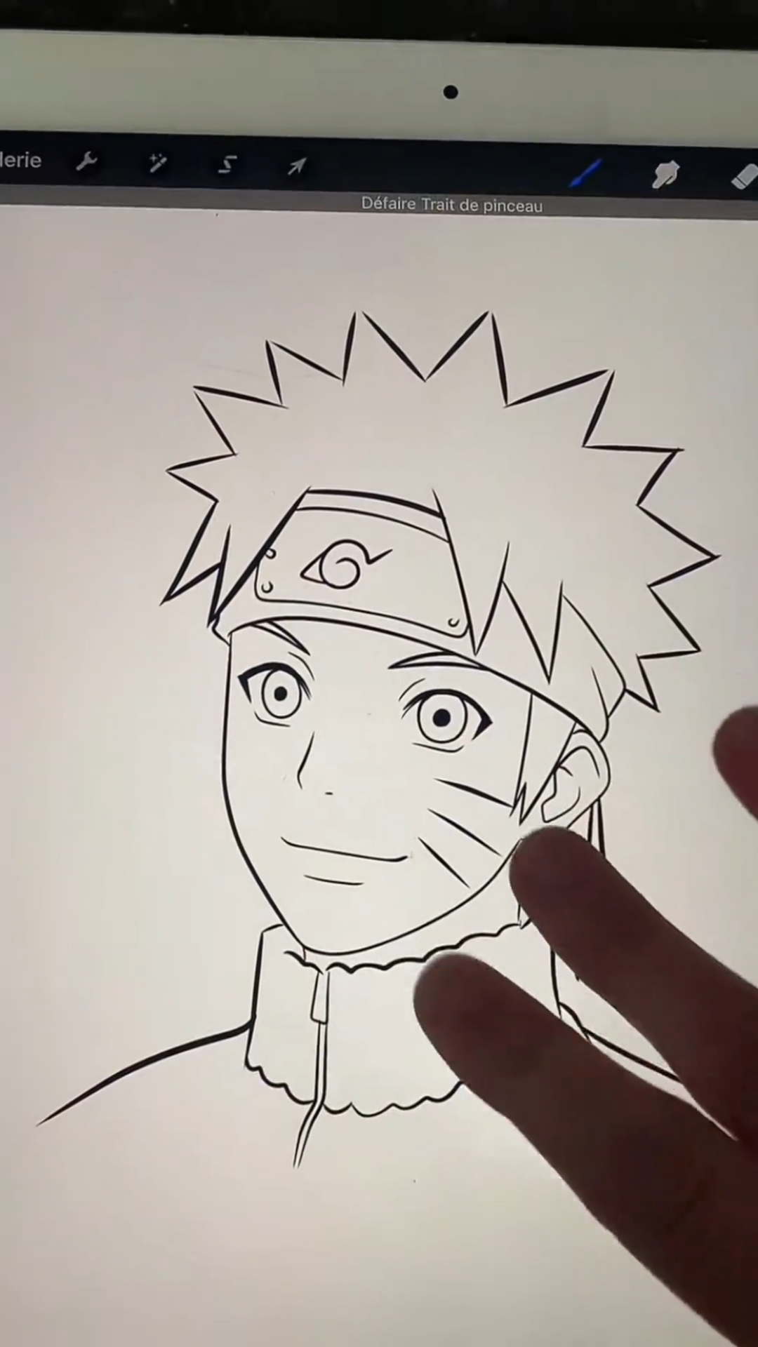 火影忍者#鸣人#绘画