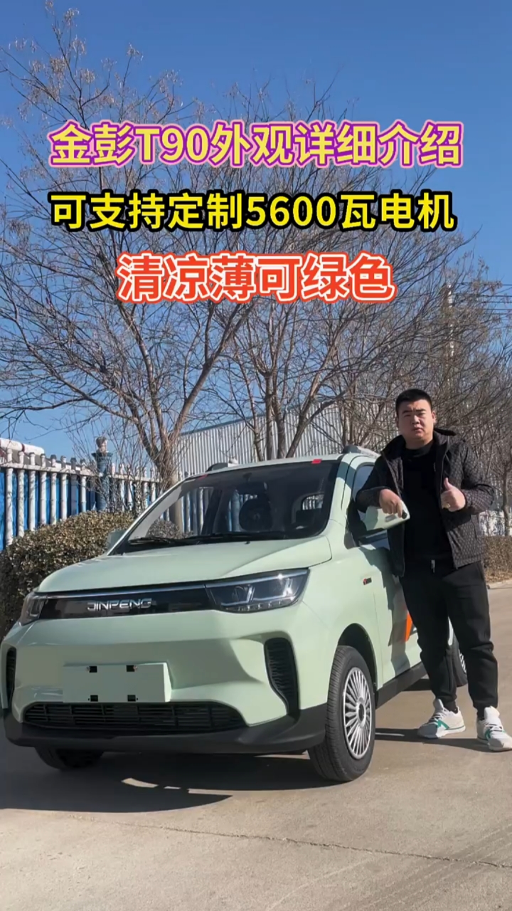 详细介绍一款金彭t90电动四轮代步车!