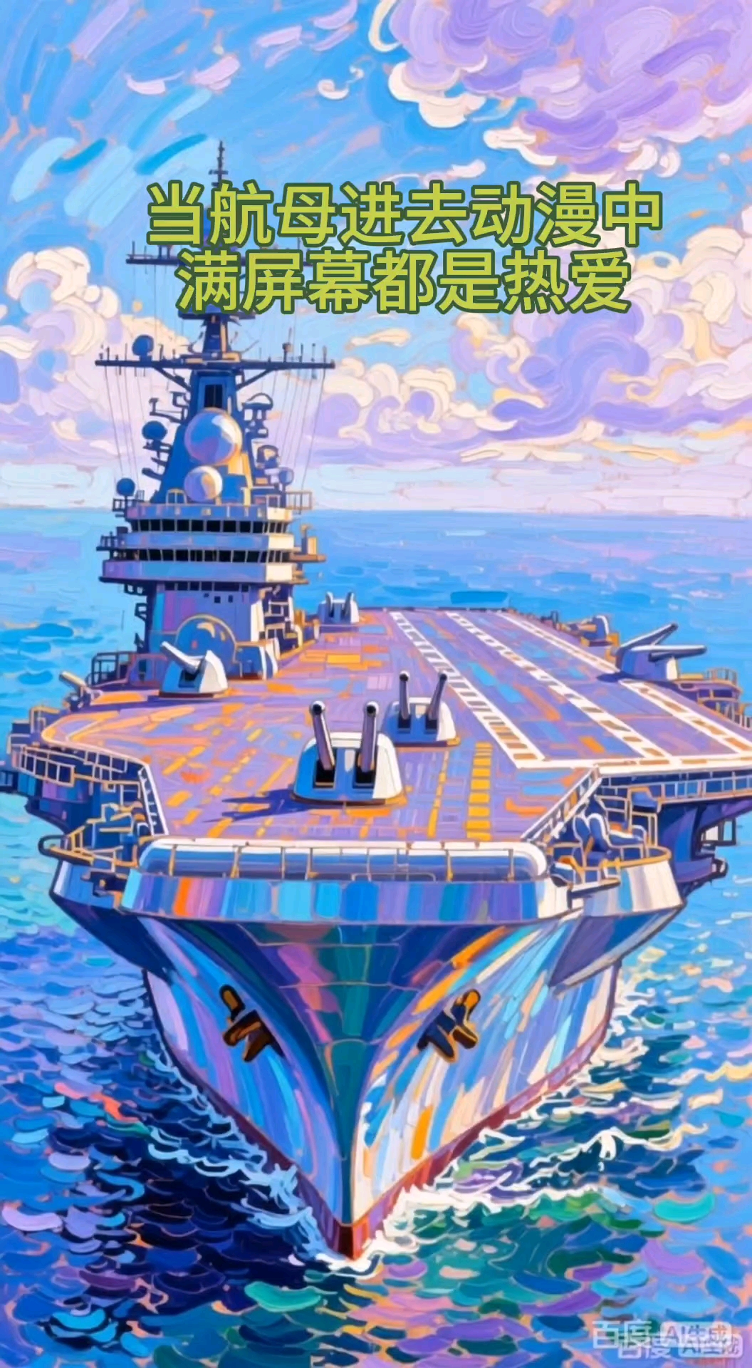 动漫中的航母