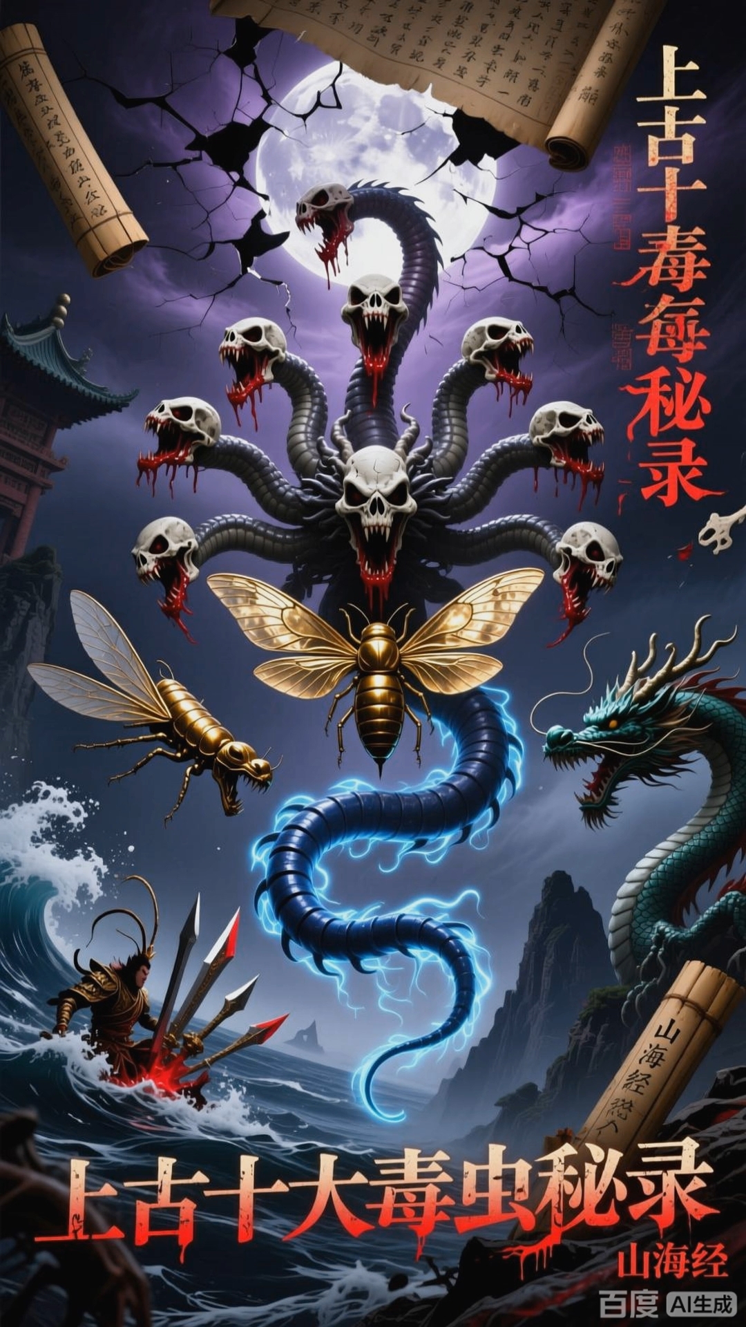 探秘上古十大毒虫