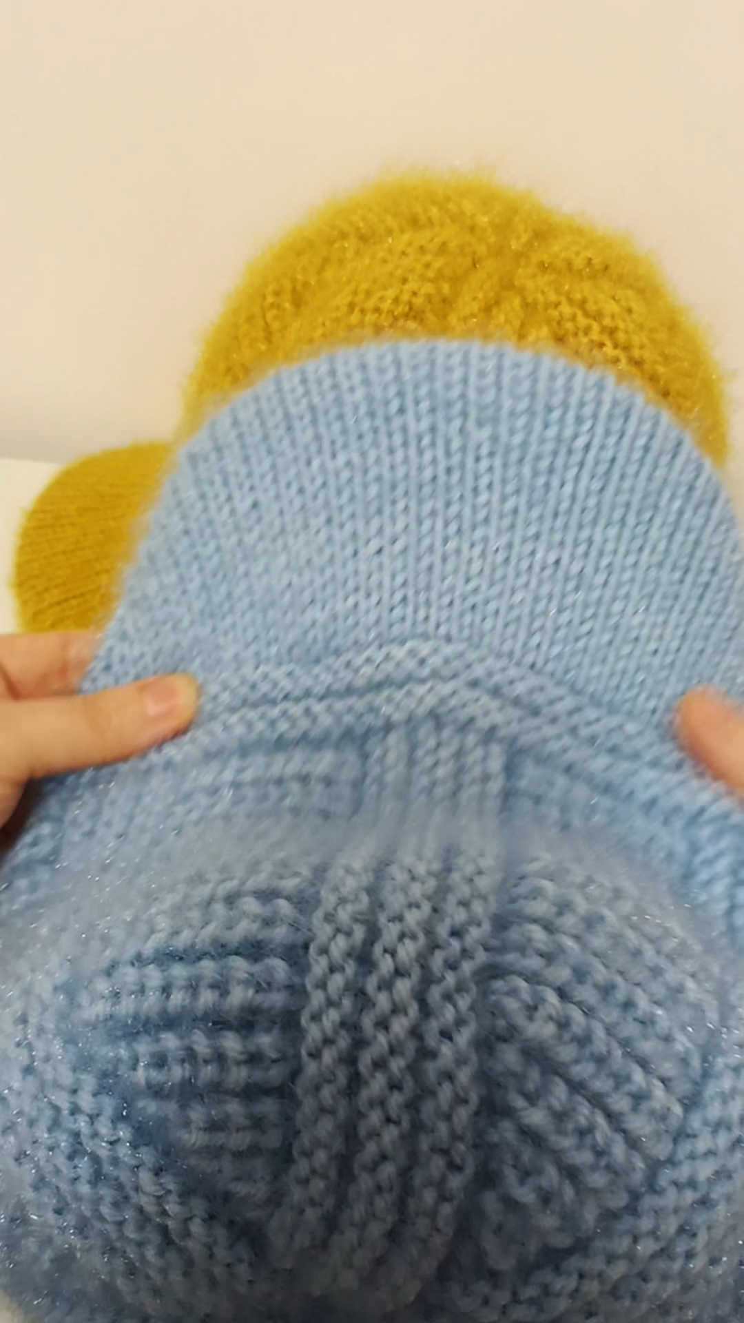 棒球帽子毛线编织