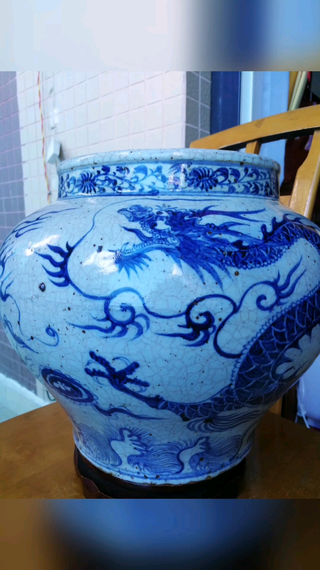 元青花龙纹大罐!
