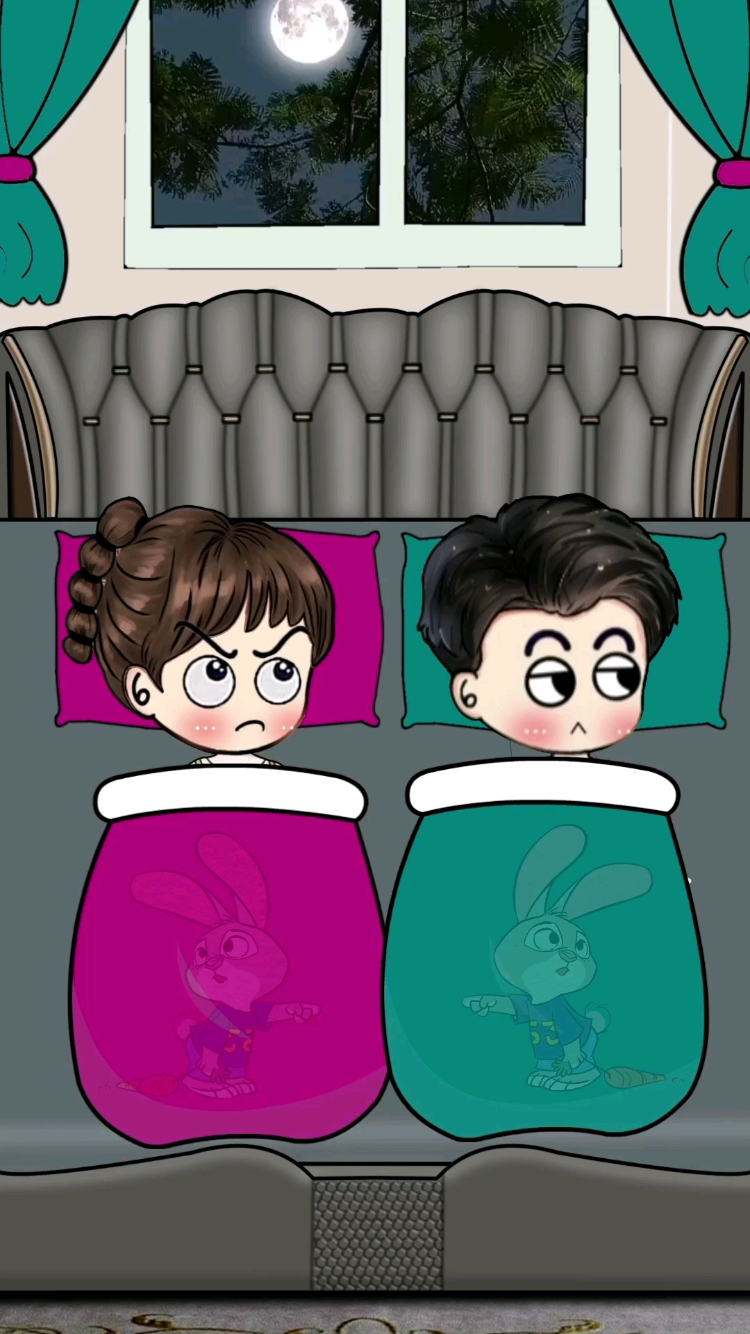 夫妻搞笑日常原创动画