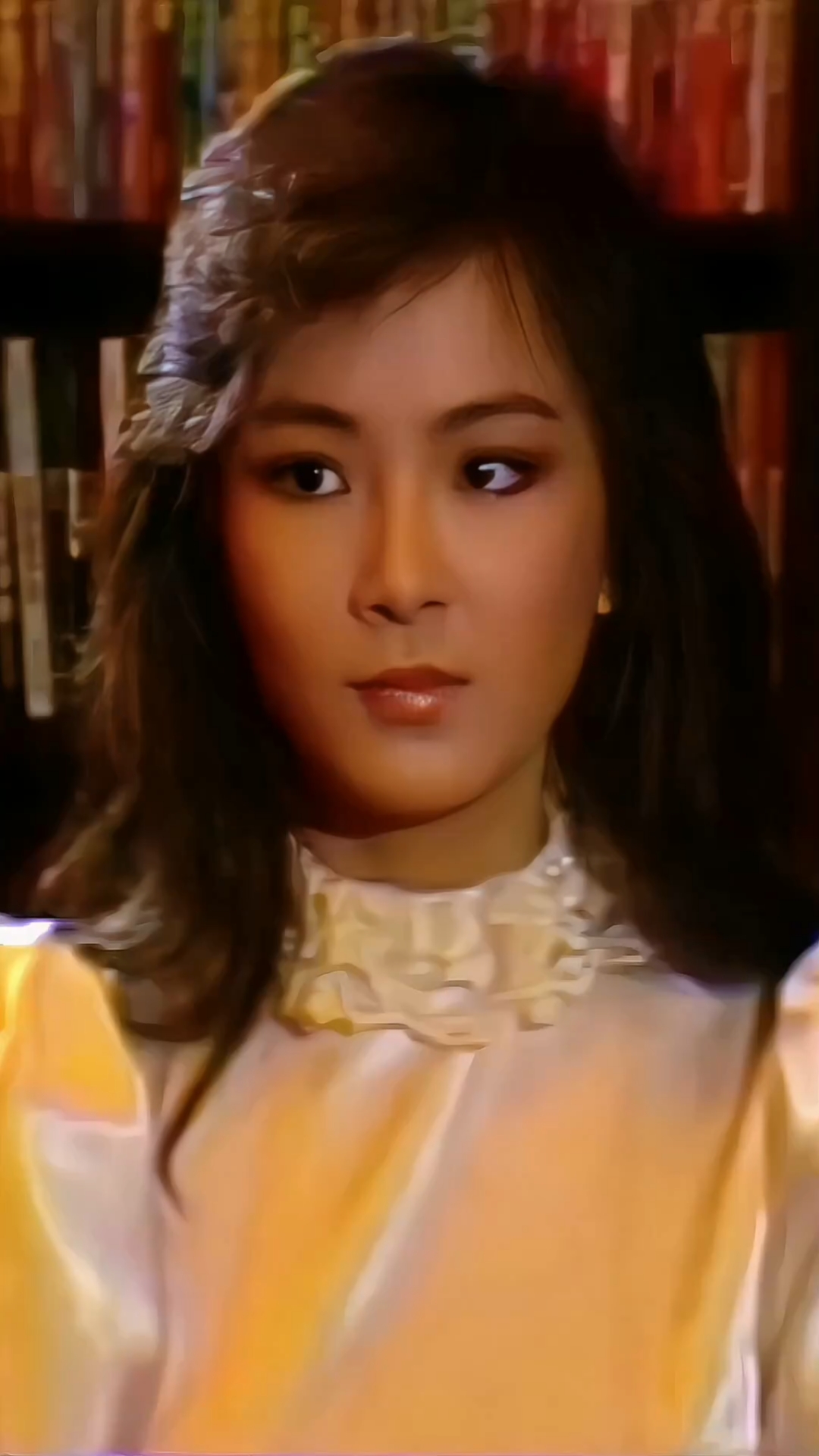 琼女郎玉女偶像赵永馨!几度夕阳红中瓷娃娃面容!-度小视