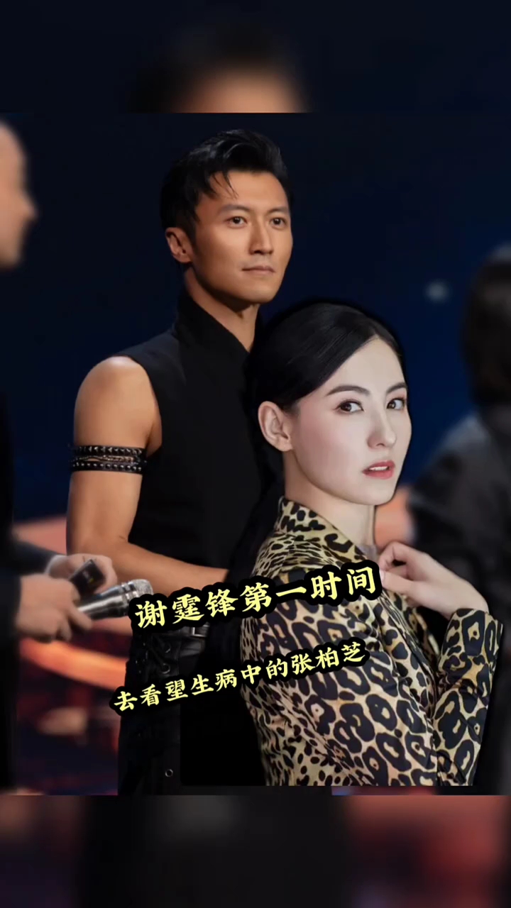 谢霆锋第一时间去谈望生病中的张柏芝