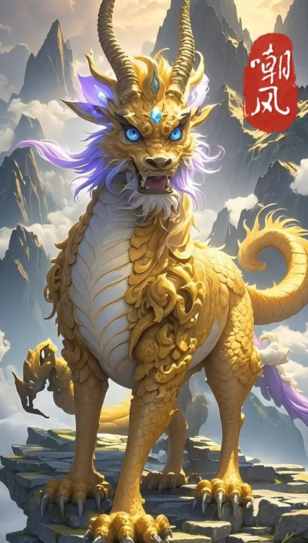 神龙九子之一嘲风