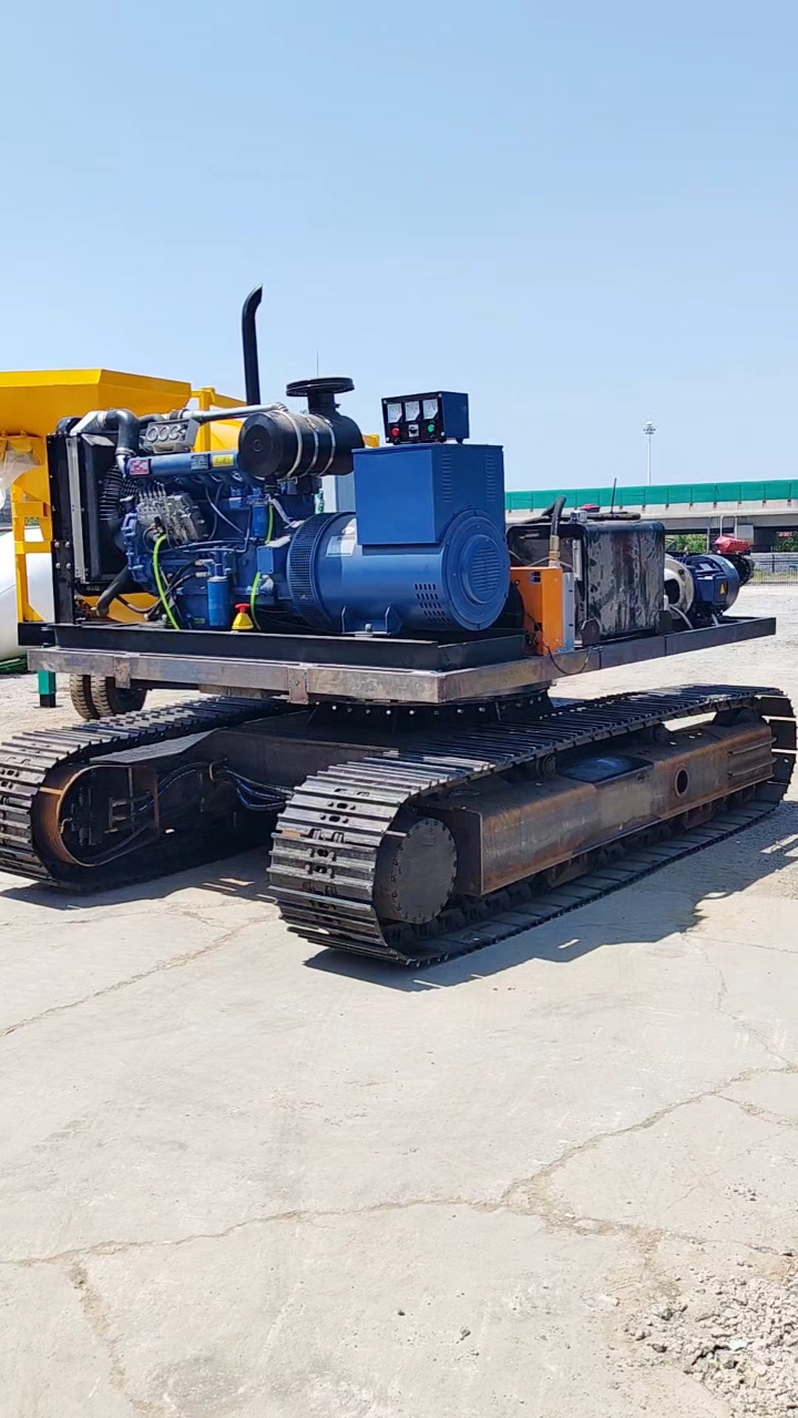 1-100吨履带底盘总成 遥控式电动液压履带底盘