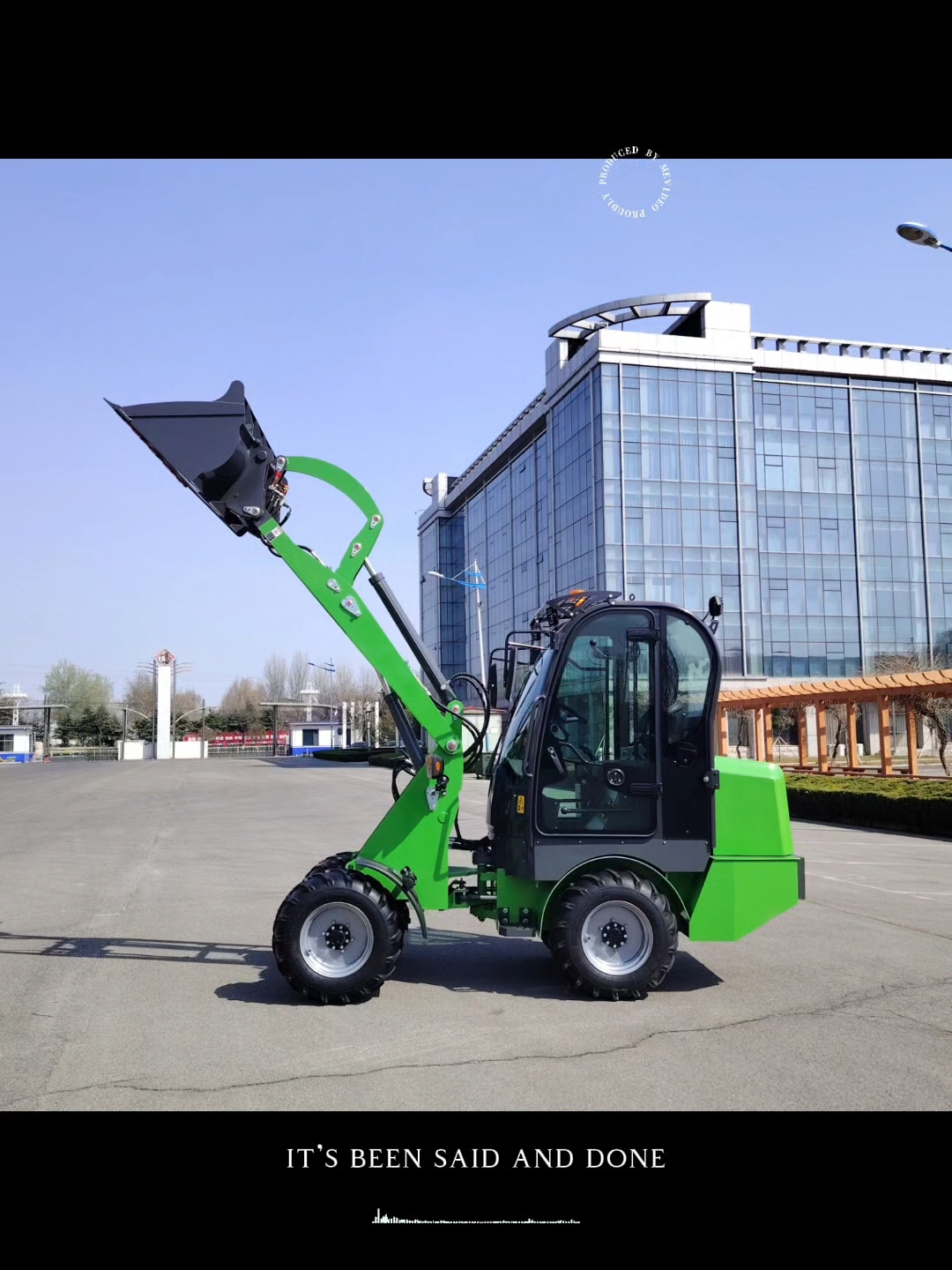 电动装载机:小身材,大能量,超乎想象!