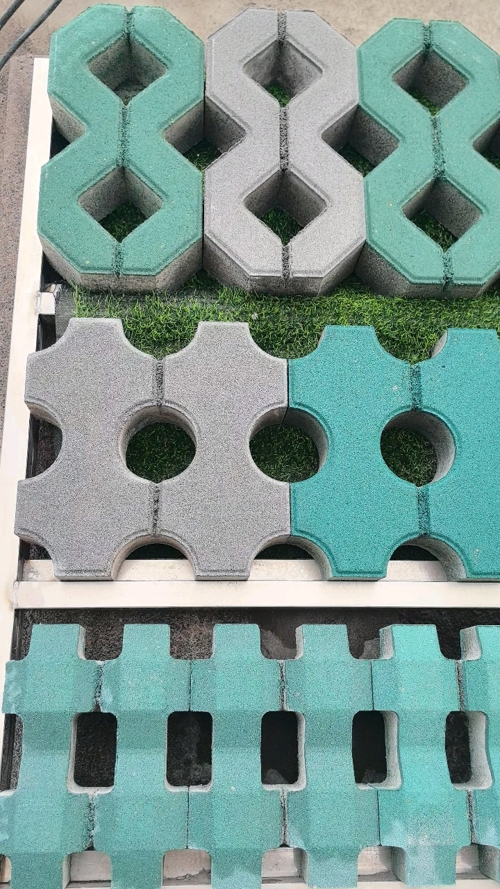 透水砖植草砖挡土砖护坡砖仿石砖六角砖混凝土路沿石