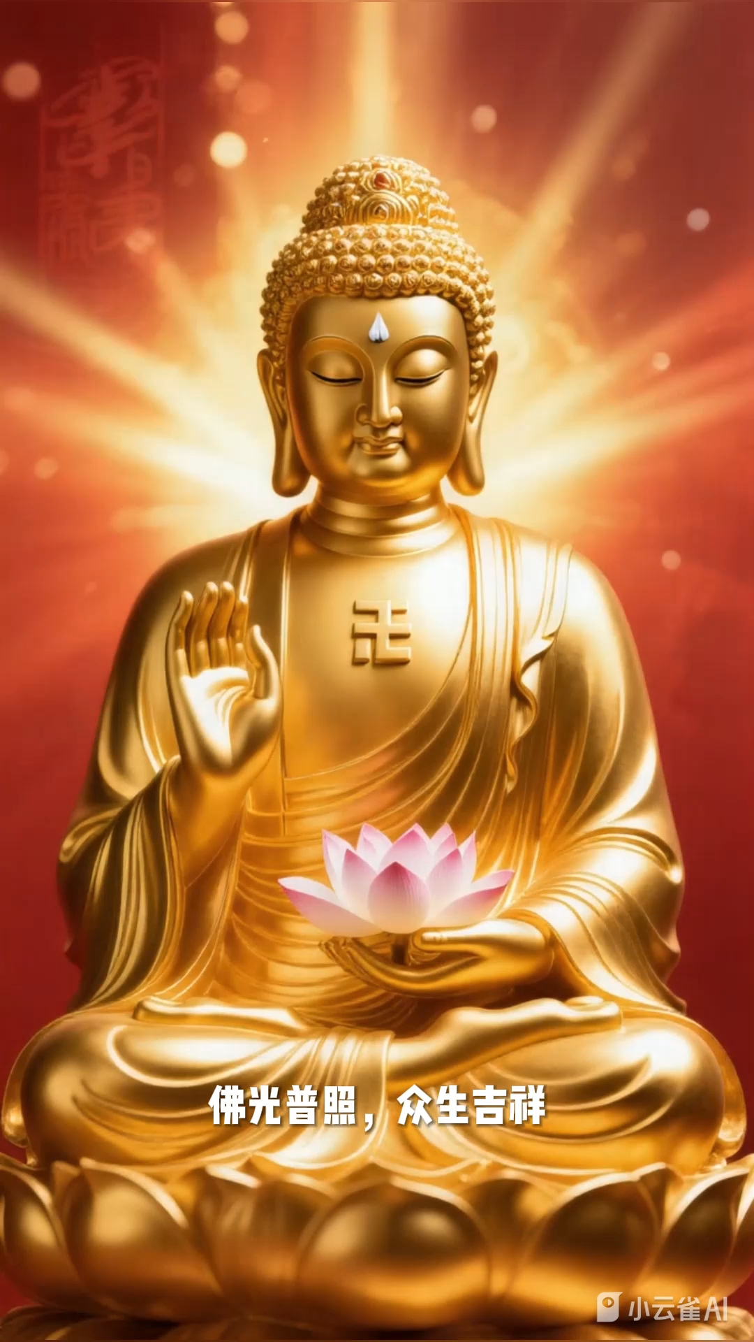 如来佛祖送祝福