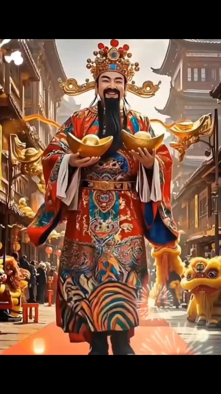 接财神了