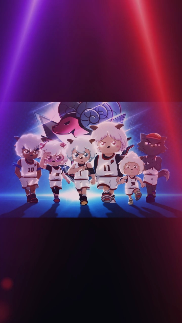 喜羊羊打球的样子也太帅了吧